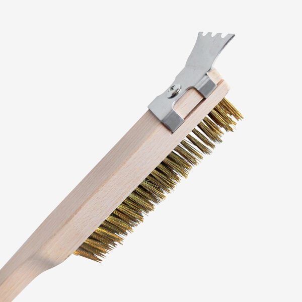 BRASS WOOD CLEANING BRUSH SMALL - Image 2