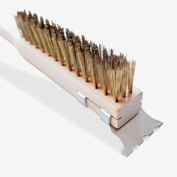 BRASS WOOD CLEANING BRUSH SMALL - Image 3