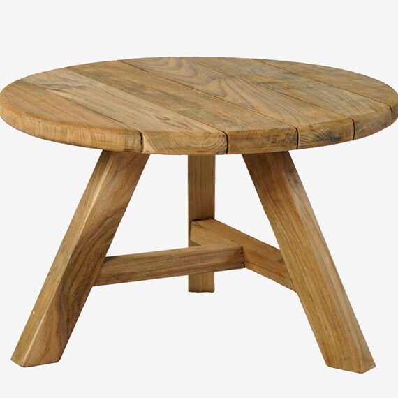 WOODY ROUND SIDE TABLE LARGE