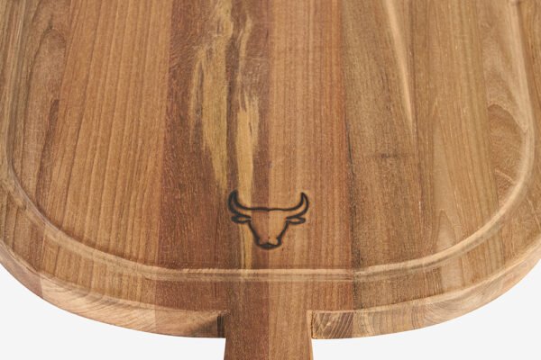Cutting Board Bull Oval Large - Image 3