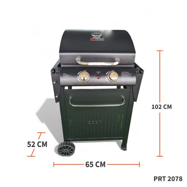 2 BURNER GAS BBQ - Image 3