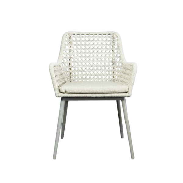 Brooklyn Chair (Vienna Weave) - Cream - Image 2