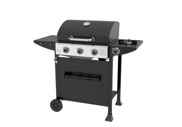3 Burner Gas BBQ with side burner - Image 6