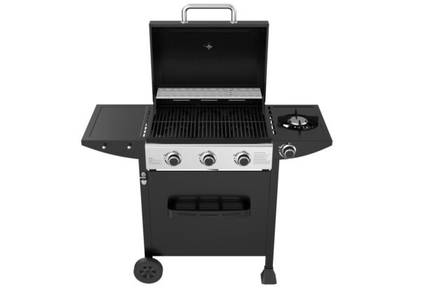 3 Burner Gas BBQ with side burner - Image 2